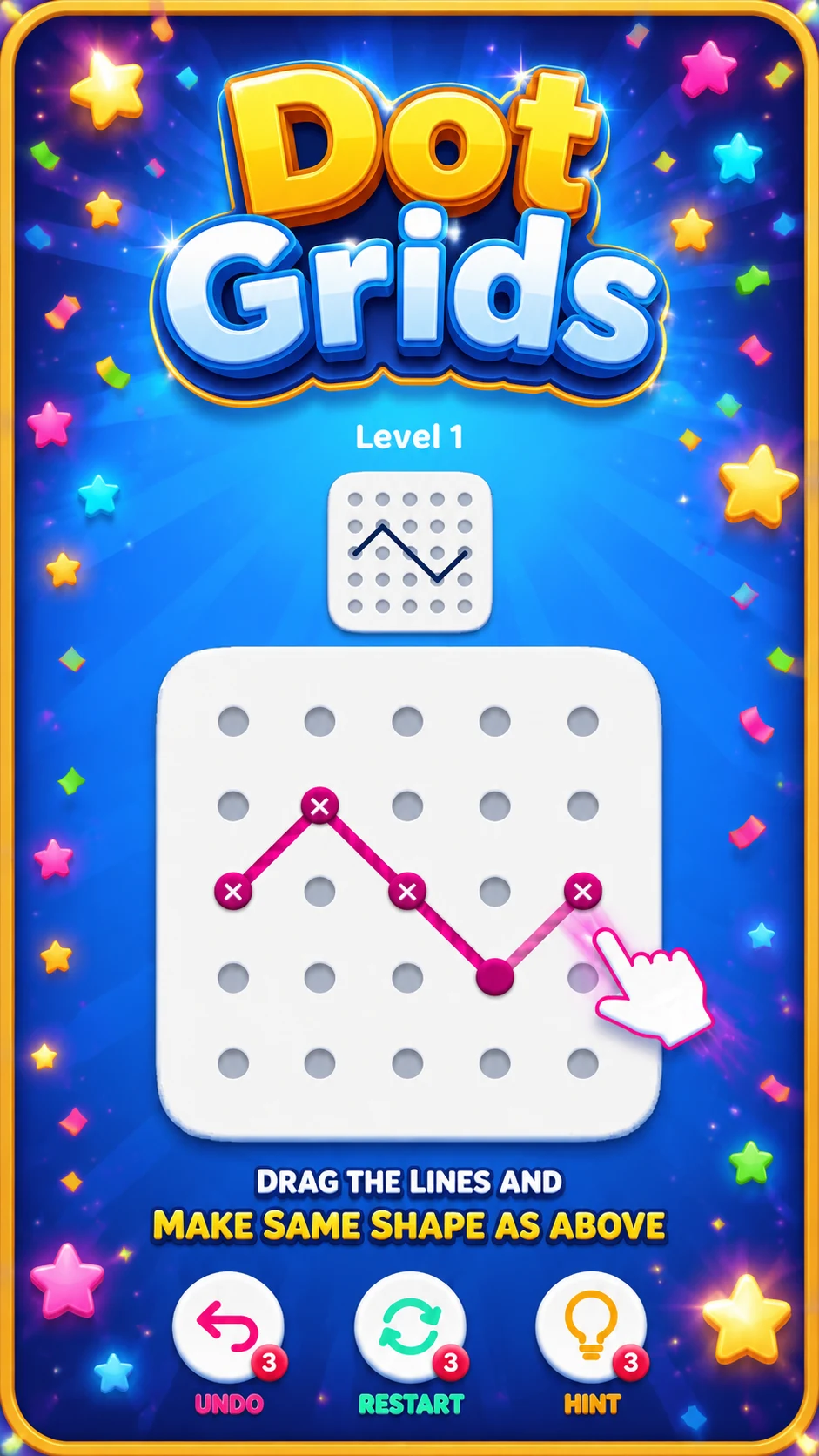Dot Grid Challenge screenshot