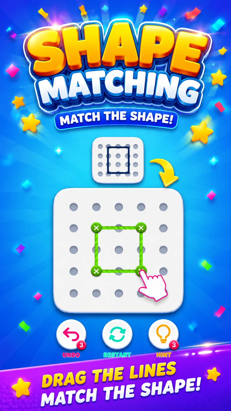 Dot Grid Challenge screenshot