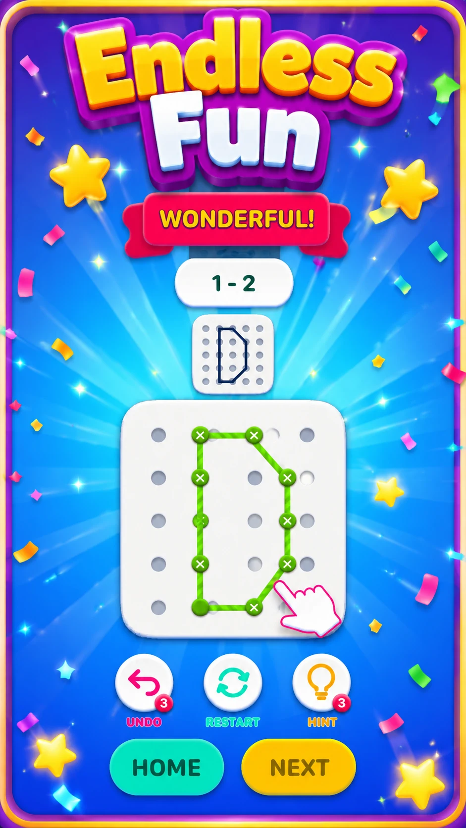 Dot Grid Challenge screenshot