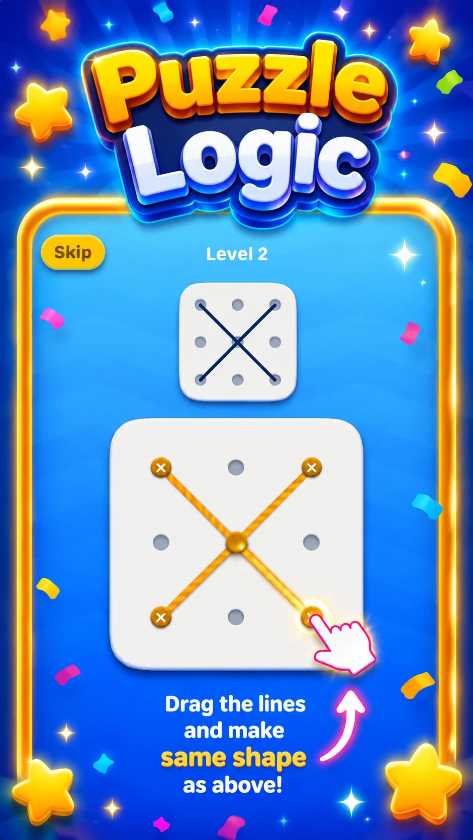 Dot Grid Challenge screenshot